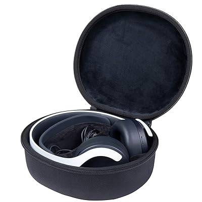 PULSE PS5の3D ワイヤレスヘッドセット 専用保護収納ケース- Aenllosi (ブラック)