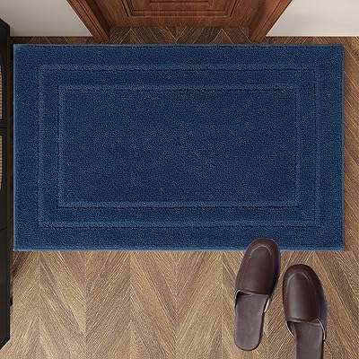 Joy-yong玄関マット室内/屋外 業務用/家庭用 玄関マット50cm*80cm 泥落とし 玄関マット室内 洗える バ..