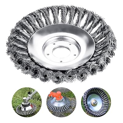 GOWTHHRT 草刈機用チップソー 2024最新型 草刈り機 25cm 替え刃 除草ホイール 除草ブラシ 草刈り機替え..