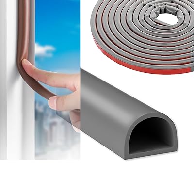 PJTL 高密度シリコーンゴム素材 隙間テープ すきまテープ 隙間パッキン 室内 ドア 窓 密封する 自己粘..