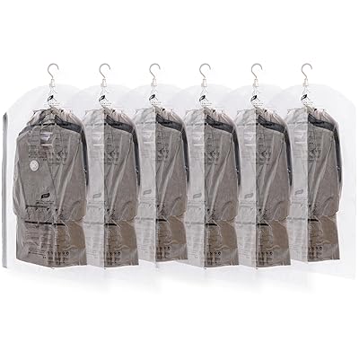 TAILI 衣類圧縮袋 吊るせる圧縮袋 洋服 吊り下げ 真空バッグ 衣類カバー 省スペース 掃除機対応 バッグハンガー 着物収納 コート ジャケット スーツ用 ...