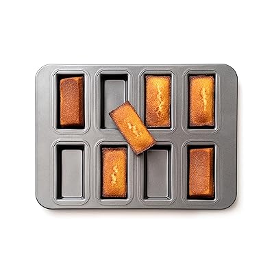 マフィン型 フィナンシェ型 シ 粘りにくいケーキ型 25.7cmx 19.8cm x 13cm オーブン型 防水・耐油 掃除..