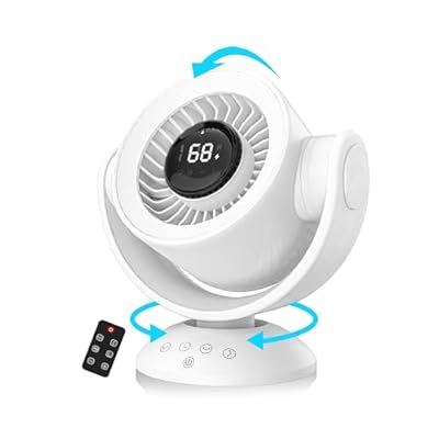 【2025新登場】サーキュレーター 扇風機 100段階風量調節 上下左右自動首振り 静音DCモーター 30畳パワ..