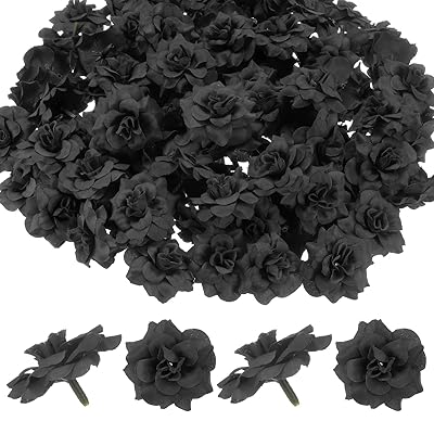 M METERXITY 100個入りの人工バラの花の頭 シルク製の偽のバラの花の頭 結婚式/花束/フラワーウォール/DIYクラフト/パーティー装飾用 ..