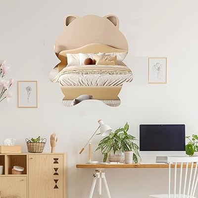 SEKIDAR 壁掛け鏡 HDフレームレスミラーシールミラー 割れない鏡 ウォールミラー 飛散防止 3Dアクリル..