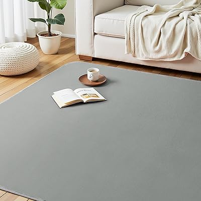 Belinna ラグ カーペット ラグマット 絨毯 滑り止め付き 防音 洗えるラグ 防ダニ 防臭 軽量設計 オールシーズン快適に使用 素肌にやさしい 北欧風 おしゃれ ホットカーペット対応 床暖房対応 厚手 抗菌 床保護 転倒を防ぐ 1.5畳135×