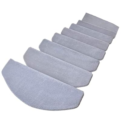 階段マット 滑り止め 折り曲げ 超厚手 厚さ18mm 15枚 ふわふわ 高級 キズ防止 吸着 防音 ずれない 四季通用 新型 足腰にやさしい 階段クッション 階段カーペット 耐久的 多色 大きい 丸い角 75*24CM*15枚 グレ―