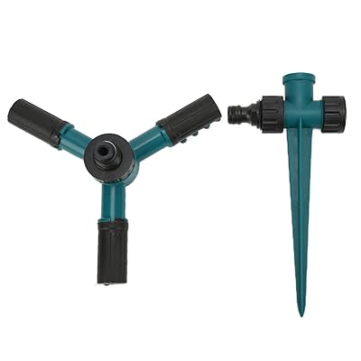 芝生用スプリンクラー、庭用スプリンクラー、360°回転可能自動大面積カバーABS散水器、庭、芝生、農業..