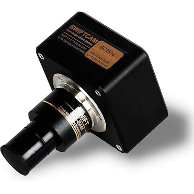 SWIFT USB顕微鏡カメラ 25MP 顕微鏡用デジタルカメラHD CCD Cマウント CMOS Windows/Mac/Linux対応 USB3.0 2500万画素 Swiftcam SC2503-CK