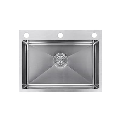 JOMOWN キッチンシンク ステンレス シンク 500*400mm 流し台 台所 家庭用 大容量 手作り 水切りカゴ付き(蛇口なし)