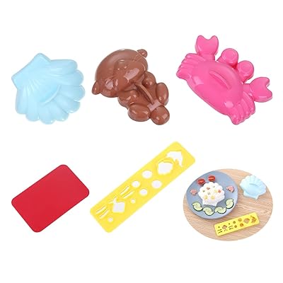 Koonafy おにぎり型 海洋生物 おにぎり 貝 カニ アザラシ メーカー 寿司型 ご飯型 おにぎり 3個セット ..