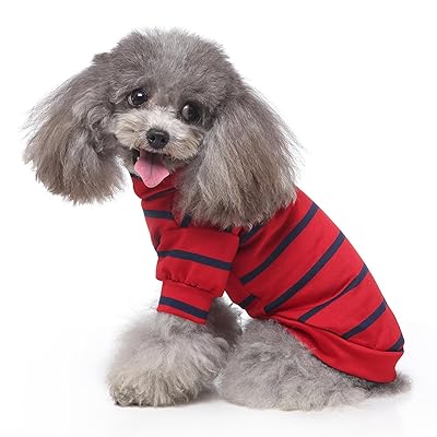 DICOCO 犬服 猫服 夏用 薄手 ハイネック ドッグウェア ネコ服 小型犬用 おしゃれ かわいい ペット服 全..