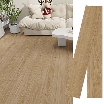 フロアタイル 約3畳/36枚入り フローリング マット 置くだけ 木目 クッション フロア マット 3畳/6畳/1..