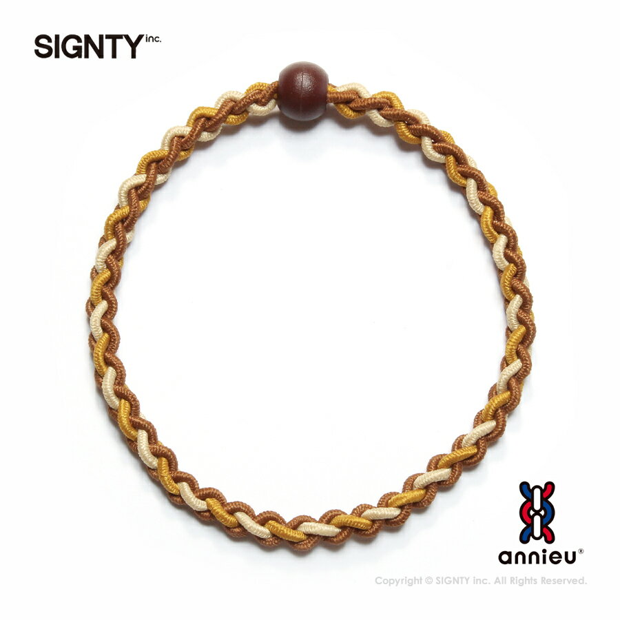 ヘアゴム アンニュ 【 ライトブラウン 】 - 美容師考案 やさしく結ぶ 髪 ゴム 髪の毛が絡まりにくい 頭が痛くなりにくい 茶 シンプル セット ヘアアクセサ...