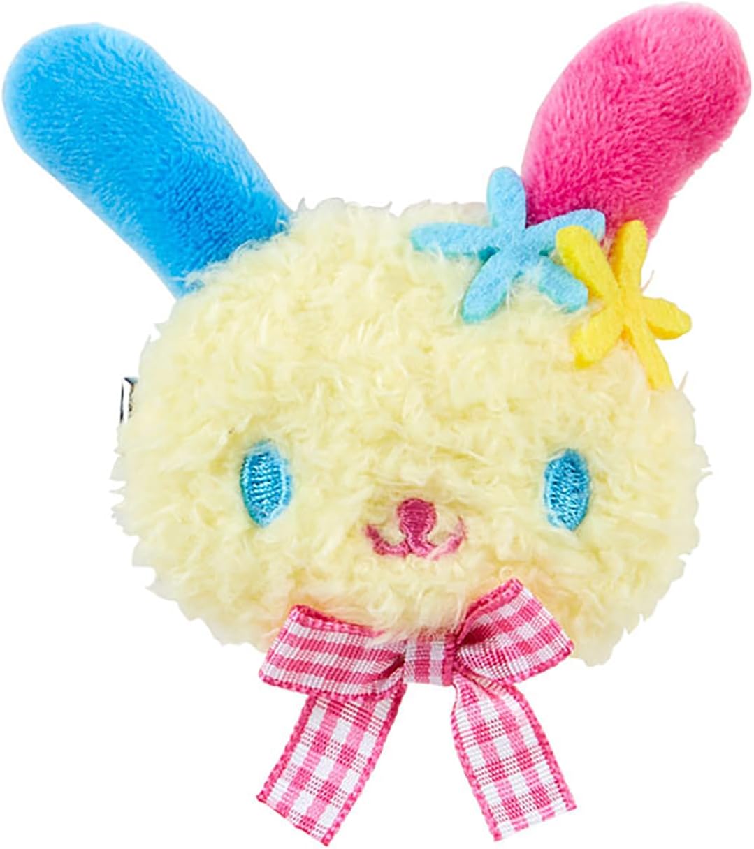 ウサハナ　ヘアクリップ　前髪クリップ　マスコット　ぬいぐるみ