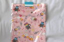 給食袋　巾着　KN2　ネコの音楽　ピンク　　　入園入学　日本製