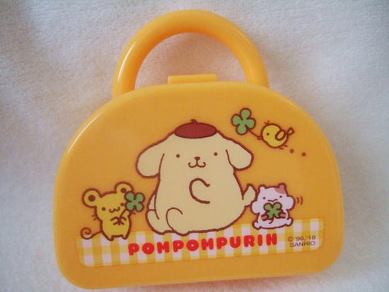 サンリオ　ポムポムプリン　プリン　　えらんで　ミニトランク