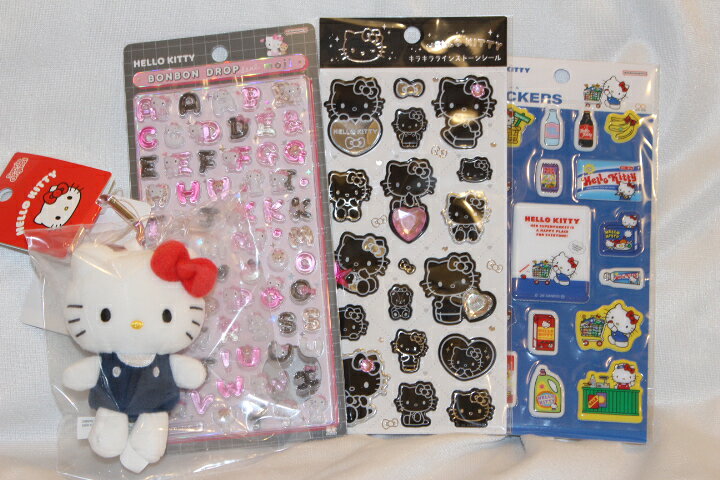 ハローキティ　シール　マスコットホルダー　ボンボンドロップ　スターターセット 02 sanrio