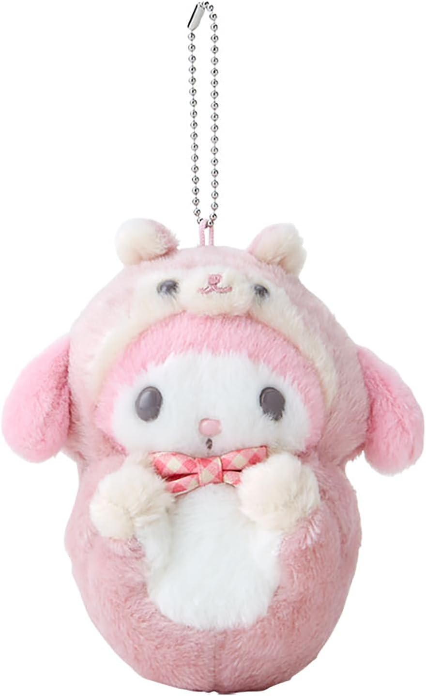 サンリオ マイメロディ　マイメロ　マスコットホルダー　森の小動物　ぬいぐるみ