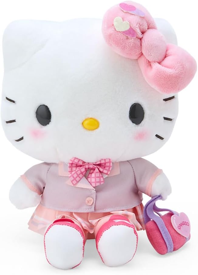 ハローキティ　キティ　ぬいぐるみ　サンリオ学園きらめき部　制服のサムネイル