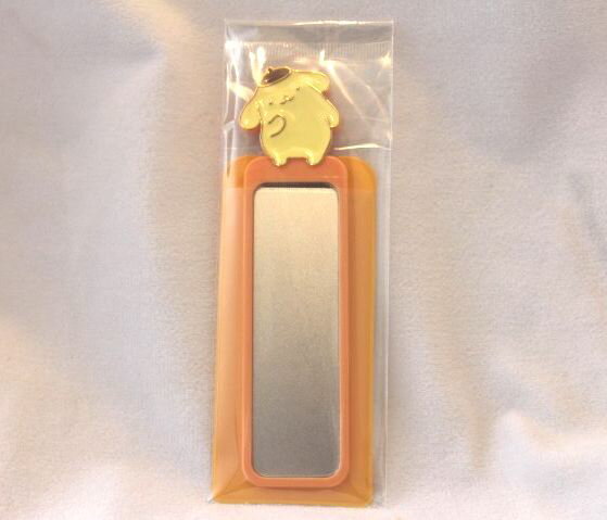 サンリオ ポムポムプリン プリン ミラー ダイカット コンパクトミラー