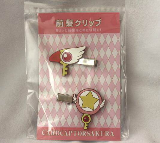 カードキャプター　さくら　ふういん杖　ほしの杖　前髪クリップ　（ヘアクリップ　）ダイカット