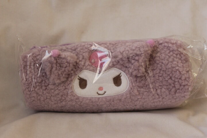 Rakuten - クロミ　もこもこ　ペンケース　フェイス型