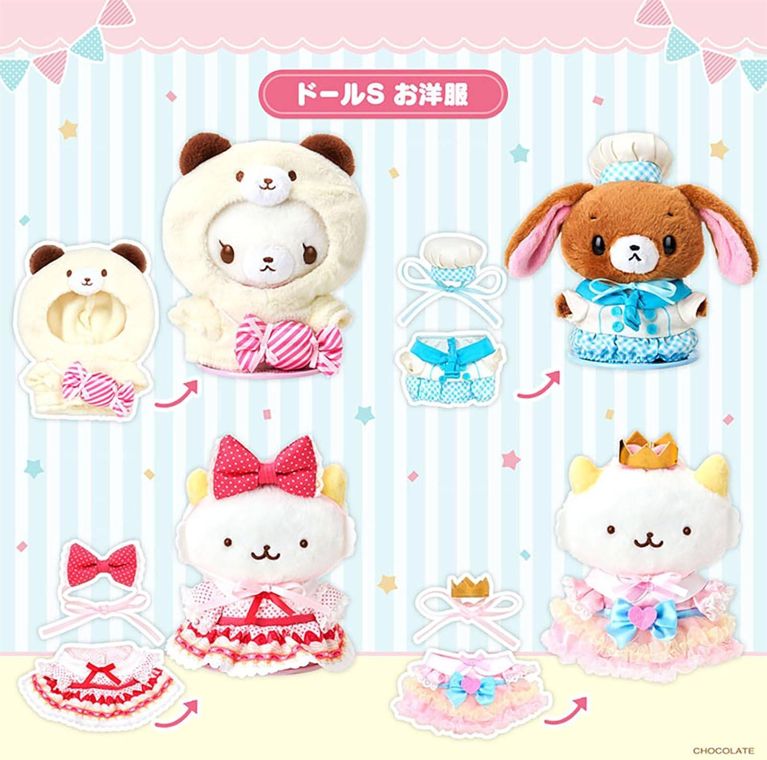 きせかえお洋服S ワンピースセット（ぴたっとふれんず）いちご柄 152285　S　サイズの商品画像 2