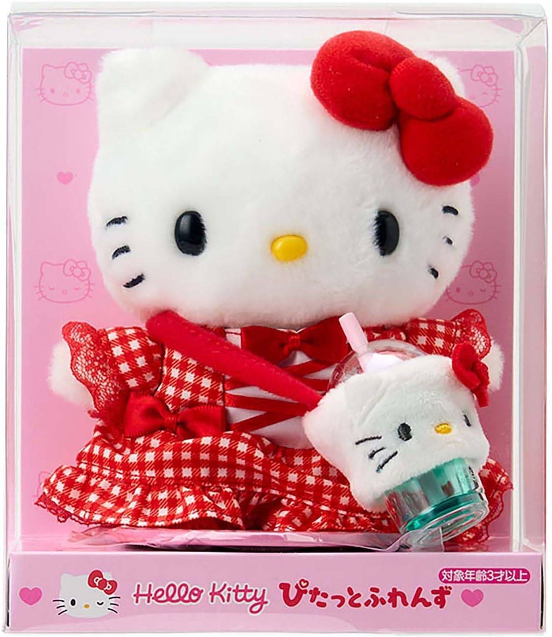 Rakuten - ハローキティ スターターぬいどりドールセット（ぴたっとふれんず） 418102　ドール　洋服　小物付き