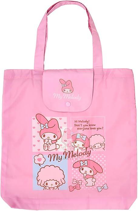 Rakuten - マイメロディ　マイメロ　エコバッグ M　コマ　779091　ピンク　サンリオ