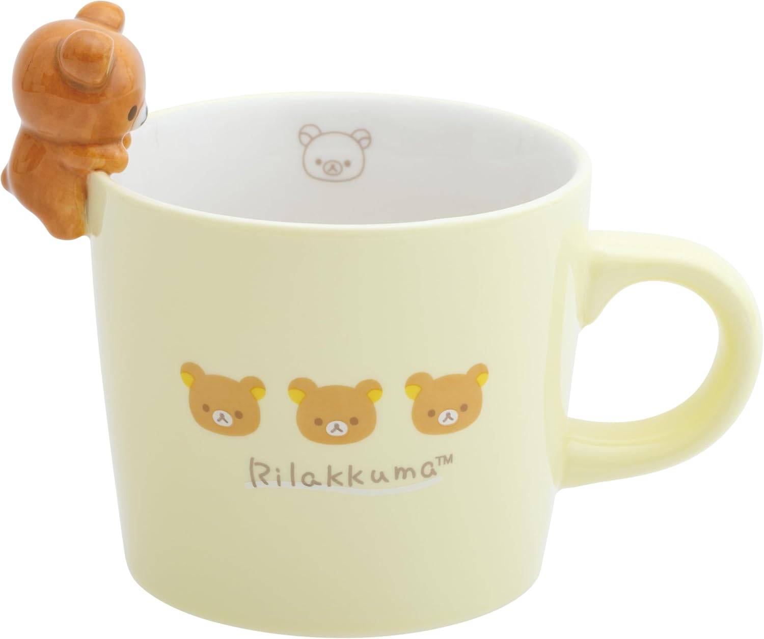 サンエックス リラックマ マスコット付きマグカップ マグ TK23801 黄