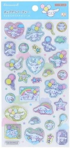 サンリオ　シナモロール　シナモン　シール　ラメきらシールのサムネイル