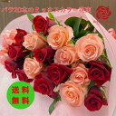 バラ 花束 ミックス色 バラ 花束 20本 バラ花束 バラの花束 薔薇花束 お誕生日 記念日 結婚記念日 バレンタイン ホワイトデー クリスマス 送別会 お祝い...