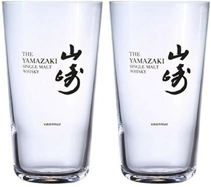 サントリー山崎 【2個セット】SUNTORY サントリー山崎うすづくりタンブラー 340ml 山崎グラス 角 角瓶 乾杯 山崎 白州 ジョッキ ハイボール 