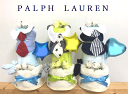 【出産祝い】【おむつケーキ　3段 】【PALPH　LAUREN】【ネクタイ】【今治タオル】☆117☆送料無料 名入れ無料即日発送オムツケーキラルフローレン