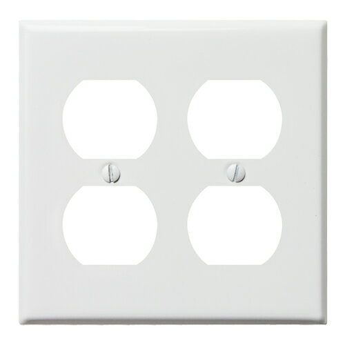 アメリカンタイプコンセントプレート/スチール4穴(2色)(※プレートのみ)【片切/3路/アメリカンスイッチ】