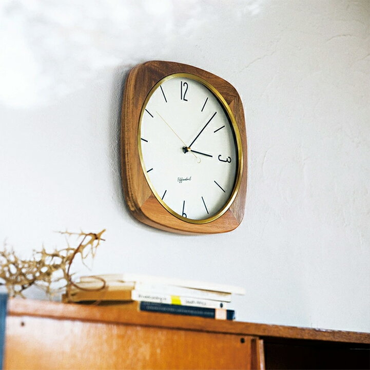 【壁掛け時計】おしゃれ 掛け時計 Mauritz[マウリッツ]スイープムーブメント 木製 ナチュラル 北欧 時計 リビング インターフォルム CL-3932 ギフト 結婚祝い 引越し祝い 新築祝いに 2023IF [2]