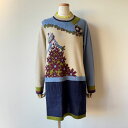 【40%OFF SALE】アルベロベロ(Alberobello)オレボレブラぶたさん&女の子柄 ニットチュニック(ベージュ)【2024 WINTER COLLE...