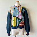 【40%OFF SALE】アルベロベロ(Alberobello)オレボレブラぶたさん柄 ニットカーディガン(カラフル)【2025 SPRING COLLECTI...