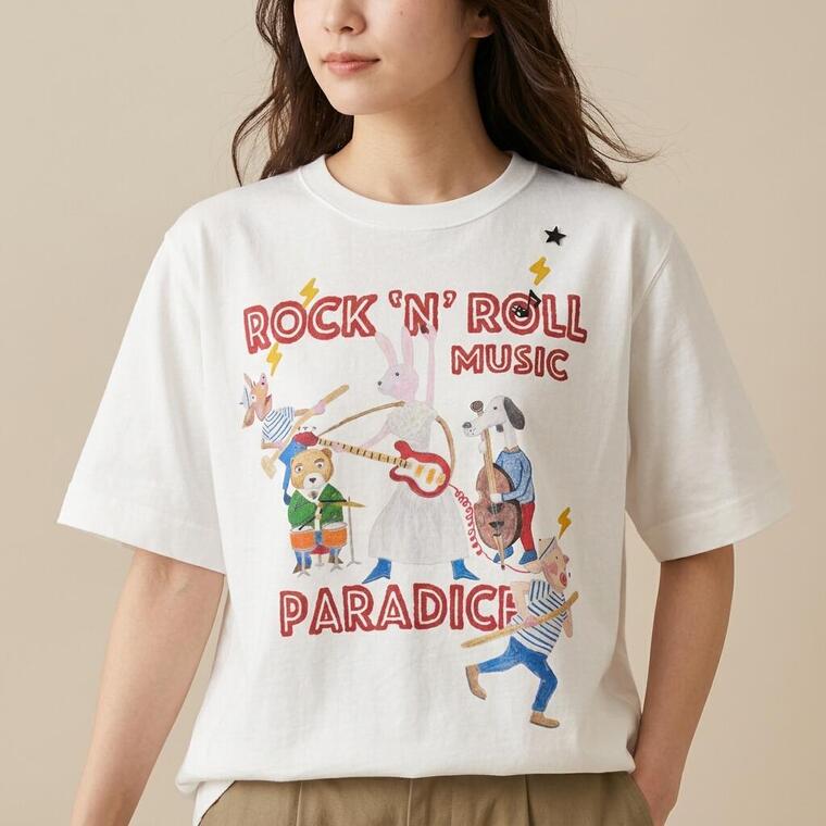 Print - アルベロベロ(Alberobello)オレボレブラぶたさんプリント カットソー【2026 SUMMER COLLECTION】送料無料