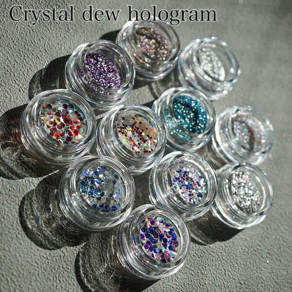 [Crystal dew hologram 11種類] クリスタルデューホログラム ネイル