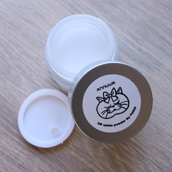 3D white powder[Cendrillon YUKOプロデュース]ネイル ネイルアート 3Dアート acry...