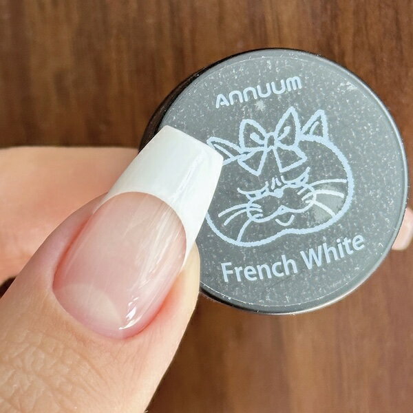 【French white gel】[フレンチホワイトジェル ] ネイル ネイル用品 アート用ジェ...