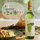 生ワインハーフ360ml 【お徳用 24本入】（北海道産生食ぶどう100%使用・北海道ワイナリー製造）ぶどう酒 アニーのお気に入り