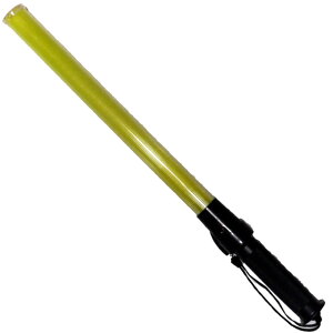 LED誘導灯・520mm(黄色/点灯・点滅・フック付・LED6個・フック/ストラップ付) 誘導灯 LED誘導灯 合図灯 LED合図灯 交通整理灯 安全用品 保安用品