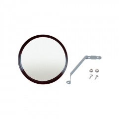 コンパクトミラー・φ150mm・450R（フランジナット2個/タッピング2本/ボルト2本/ナット2個/ビボット1個/..