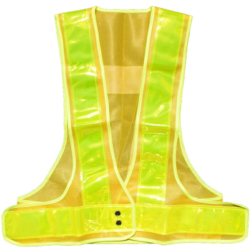 安全ベスト・再帰反射シート（黄黄/反射7cm巾/フリーサイズ）