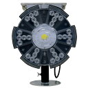 ソーラー式LED回転灯・ソーラー電源・φ300(インフィニティ)回転灯 大型回転灯 ソーラー回転灯 LED回転灯 中型回転灯
