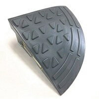 樹脂製段差プレート・コーナー部・高さ102mm×幅275mm×奥行275mm 段差プレート 段差スロープ 樹脂製スロ..