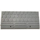 樹脂製段差プレート・本体部・高さ95mm×長さ600mm×奥行270mm(連結金具付属) 段差プレート 段差スロープ 樹脂製スロープ 段差解消 段差スロープ 段...